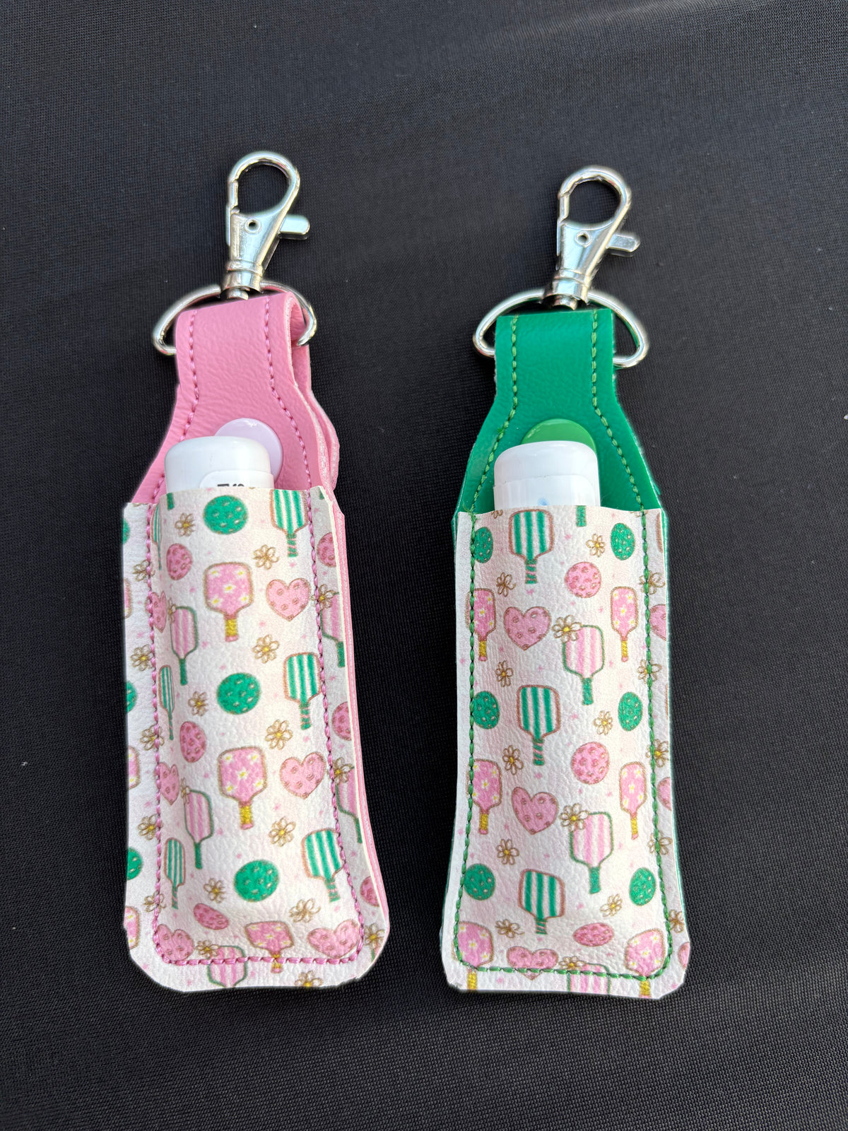 Pickle Ball Lip Balm Holder